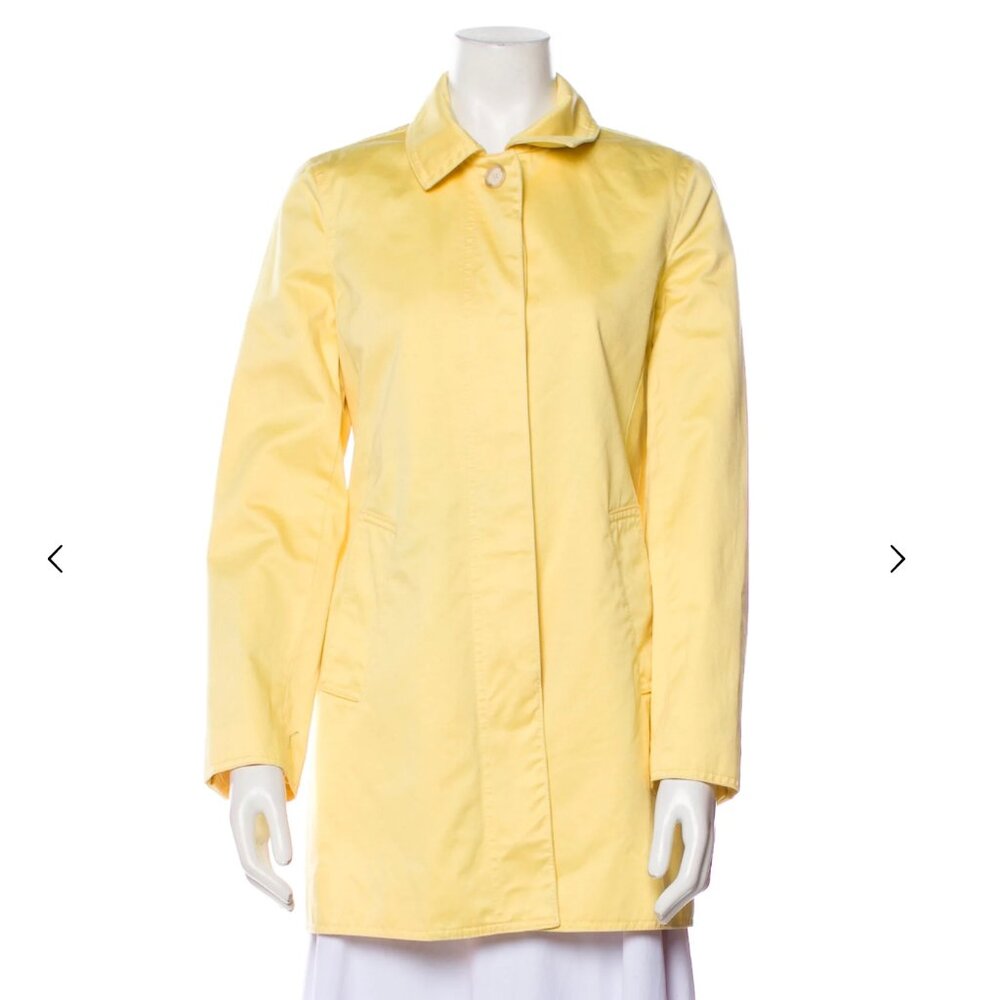 Coach Yellow Coat